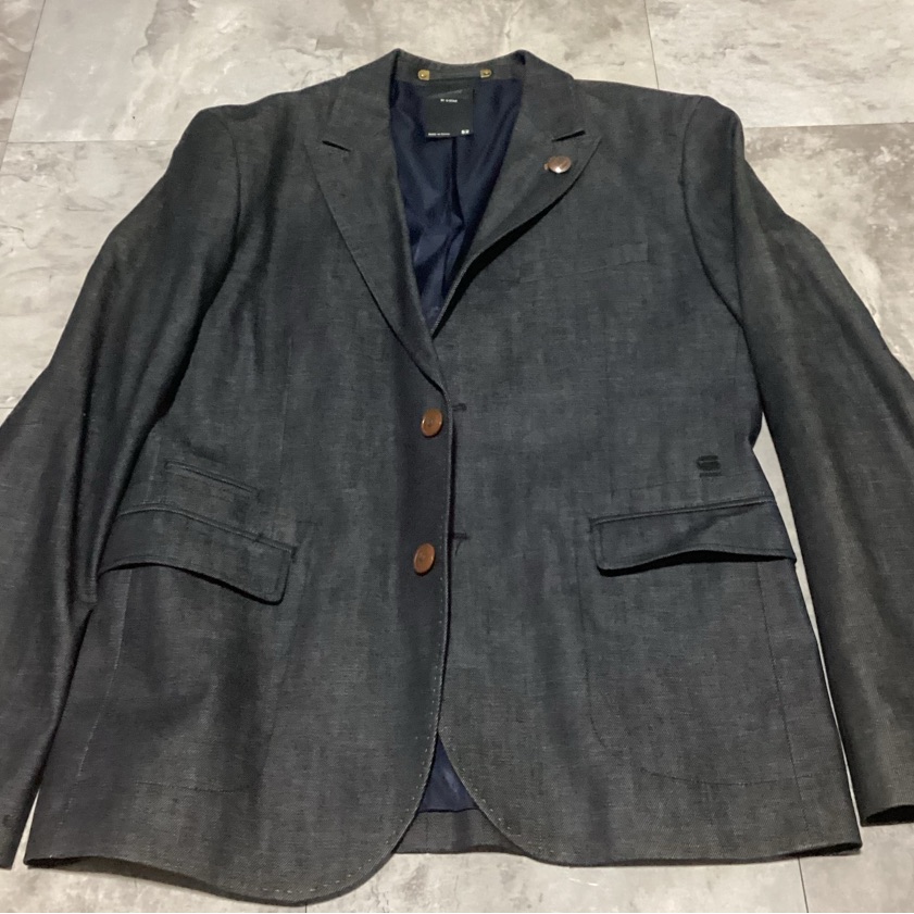 Gstar Denim Linen Blazer